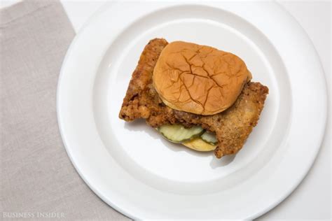 Fukus Chicken Sandwich Versus Kfc Business Insider