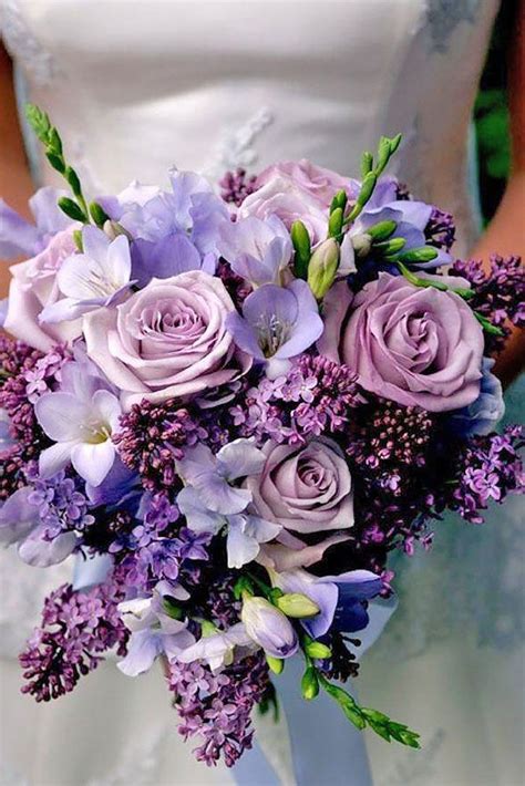 Interesting Spring Wedding Bouquet Ideas And Tips Lilac Wedding