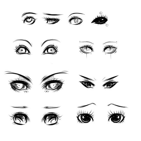 Eyes Ref By Ryky On Deviantart If I Could Only Draw