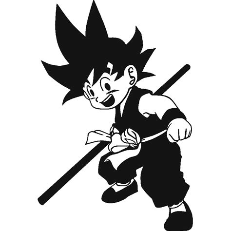 In may 2018, v jump announced a promotional anime for super dragon ball heroes that will adapt the game's prison planet arc. Dragon Ball Goku Vinyl Decal/Sticker - Collector's Heaven
