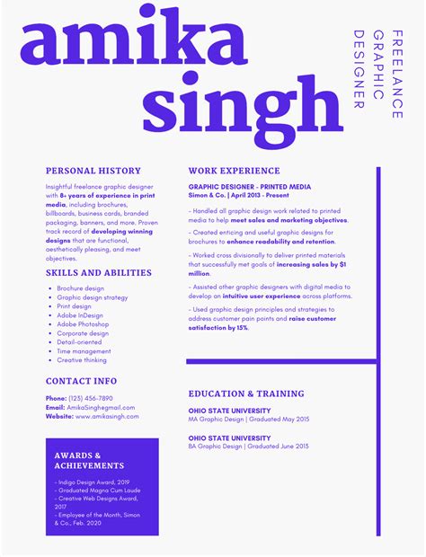 How To Create A Freelance Graphic Designer Resume That Lands You Gigs