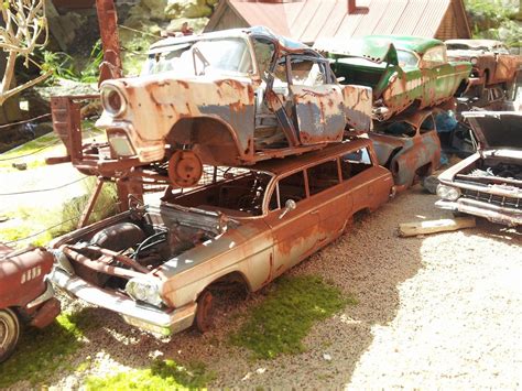 Unbelievable Detail In This Junkyard In Scale Model Cars Kits Car
