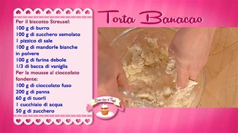 Dolci dopo il tiggì Ricetta torta banacao di Sal De Riso