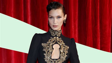 Bella Hadid Wore A Crystal Corset In Her Swarovski Campaign Glamour Uk