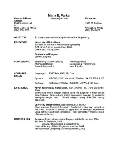 A mechanical engineer resume example better than 9 out of 10 other resumes. Pin on Resume template