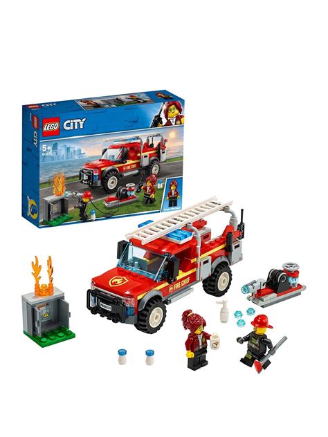 60231 Fire Chief Response Truck With Water Cannon Lego City Fire