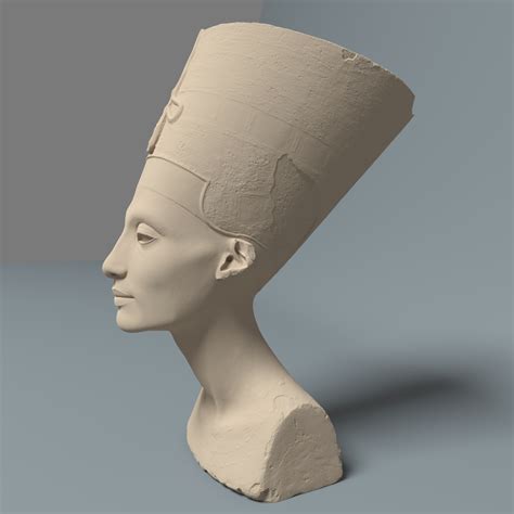 The Nefertiti Bust Indigo Renderer