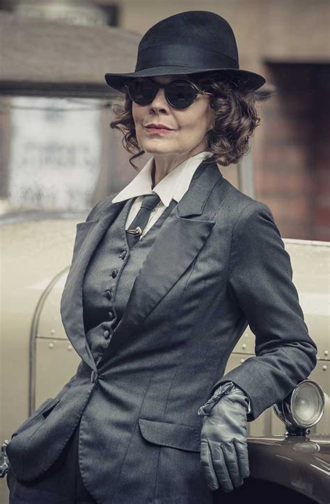 Lauren Mckee Peaky Blinders S06 Charlene Brown Wool Coat