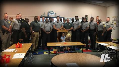 edgecombe county sheriff s office escorts daughter of deputy killed in crash on first day of