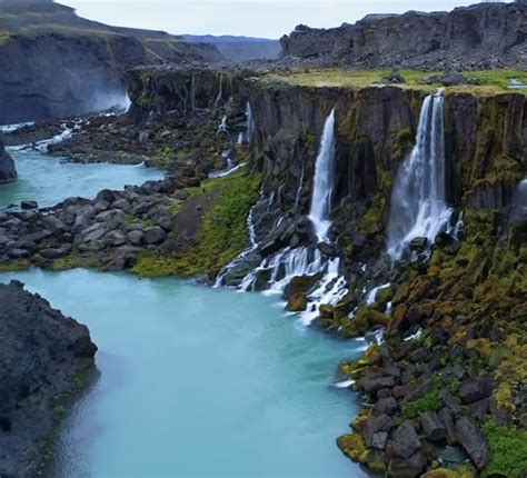 The Valley Of Tears Is The Nickname For Sigoldugljufur Canyon Which Is