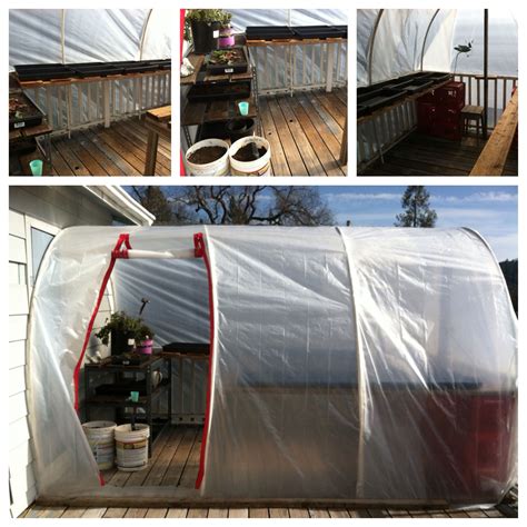 Diy Greenhouse Complete We Used Two Days Pvc Plastic