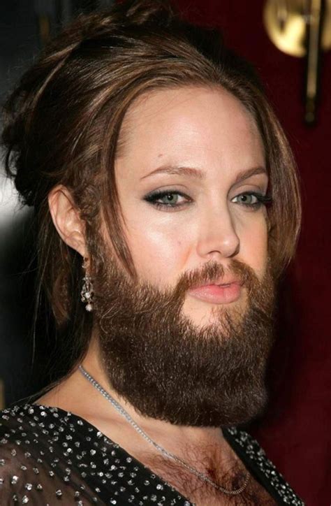 23 Female Celebrities With Beards Bearded Lady