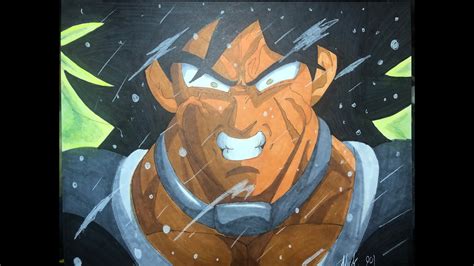 Share a gif and browse these related gif searches. Drawing Broly Dragon ball Super - YouTube