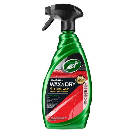 Turtle Wax 1 Step Wax Dry 1 Bottle Waxes Up To 17 Cars Walmart Ca
