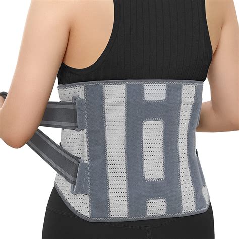 Abyon Back Brace For Lower Back Pain Relief With Support Stays