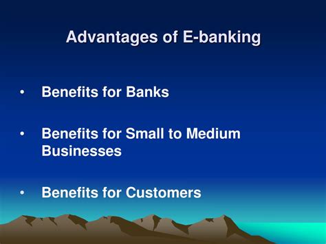 Ppt E Banking Powerpoint Presentation Free Download Id5599806