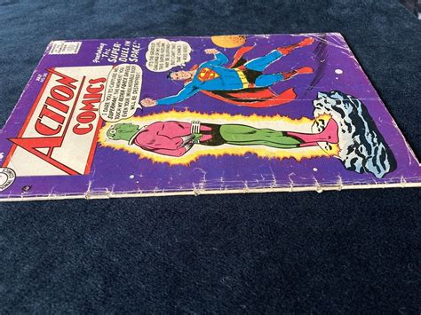 Action Comics 242 Dc 1958 1st Brainiac Classic Silver Age Key Ebay