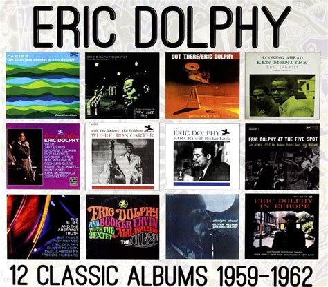 Płyta Kompaktowa Eric Dolphy 12 Classic Albums 1959 1962 6cd