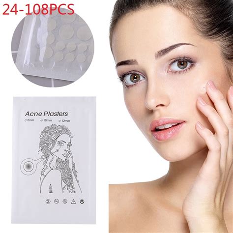 24 108pcs Pimple Remover Patch Stickers Invisible Acne Treatment Skin