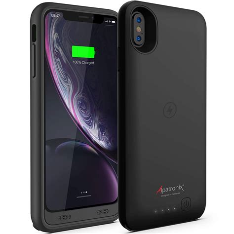 The iphone xr completely backs up one of apple's big claims: Charger Case for iPhone XR 3500mAh Qi Wireless Charging ...