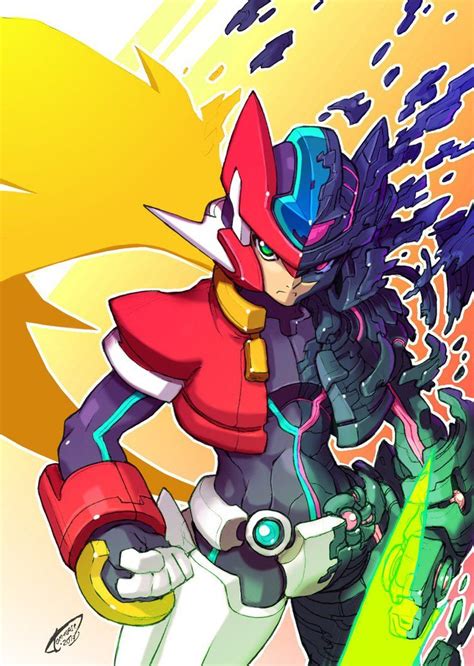 Z X By Tomycase Mega Man Art Character Art Capcom Art