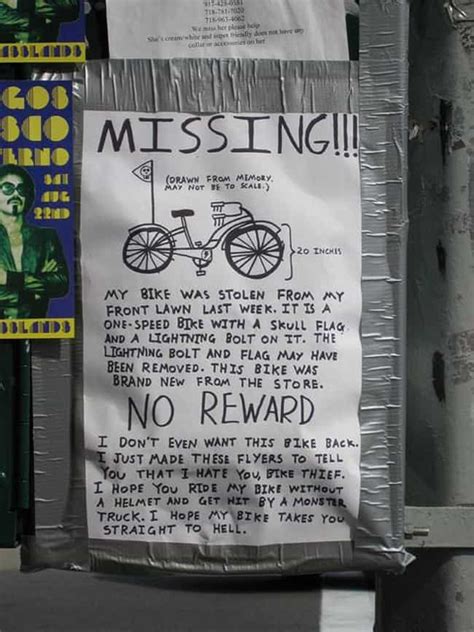 Funny Posters For Missing People And Cats Missing Posters