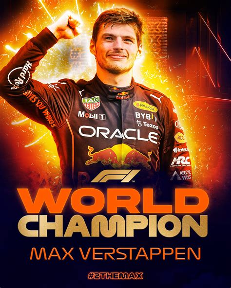Formula 1 On Twitter Max Verstappen Two Time World Champion 2themax F1