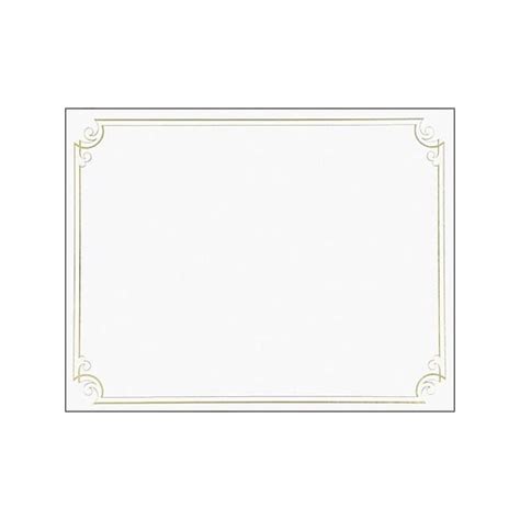 Great Papers­­® Golden Scroll Frame Foil Certificate At Staples