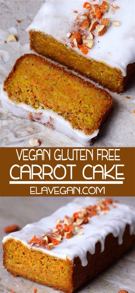 Hi, my name is michaela but everyone calls me ela. Vegan Gluten-Free Carrot Cake | Gluten free carrot cake ...