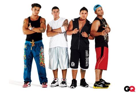 The Jersey Shore Guys From Left Pauly D Vinny Ronnie Mike The