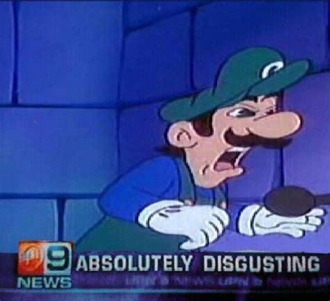 Luigi Absolutely Disgusting Know Your Meme