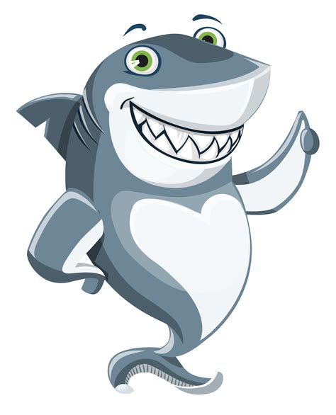 Shark Fish Cartoon Transparent Png Svg Vector File Images