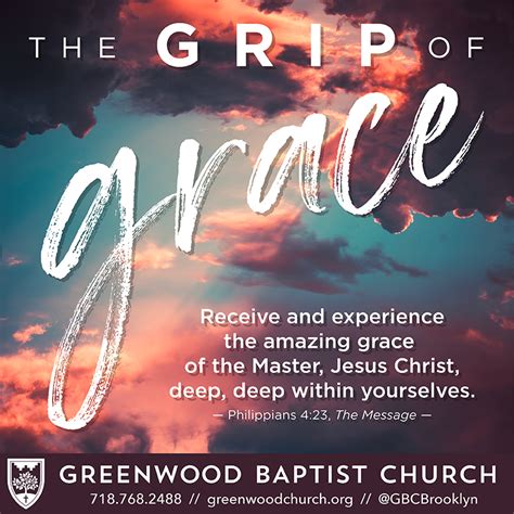 The Grip Of Grace Greenwood Baptist Church