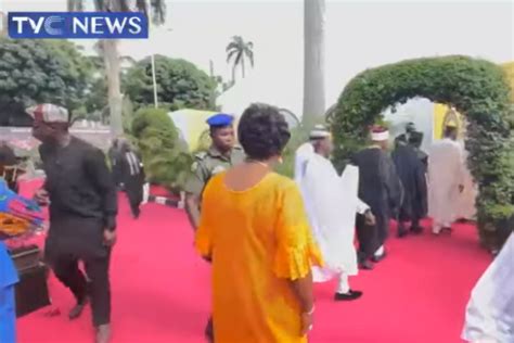 Governor Sanwo Olu Hosts Reception For President Tinubu At State House