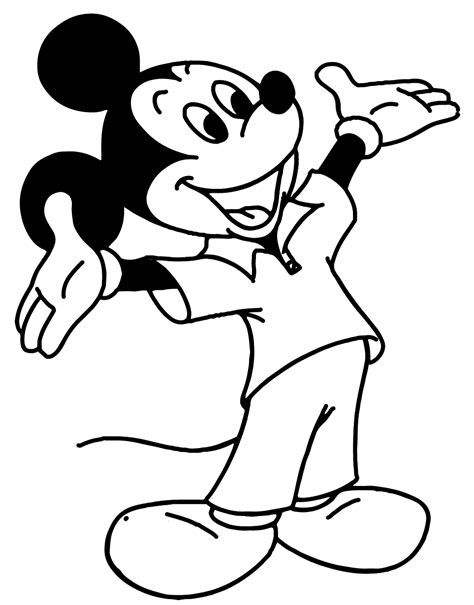 Top 73 mickey mouse coloring pages and sheets you can print. Páginas para colorear originales Original coloring pages: Disney's Mickey Mouse coloring pages ...