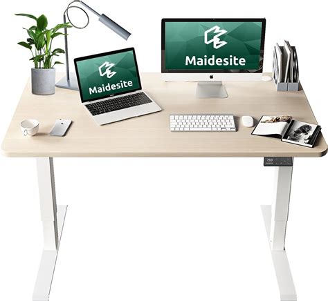 Maidesite Electric Height Adjustable Standing Desk With 4 Memory