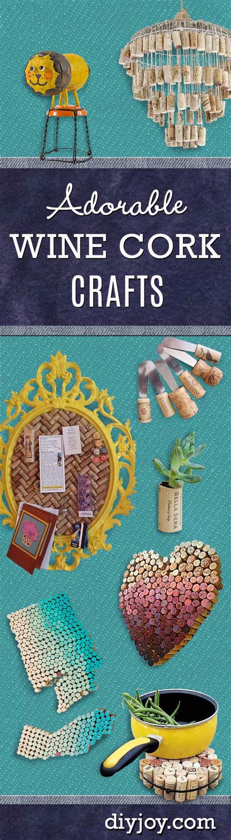 50 Wine Cork Crafts Diy Decor And Ts Made From Wine Cork
