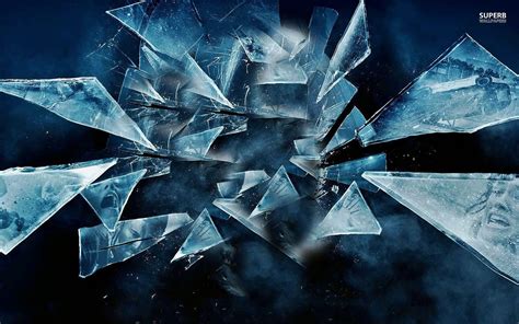 Glass Shape Shattered Glass Smash Glass Aesthetic Pictures