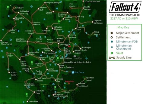 [map] commonwealth reclaimed 50 settlements institute reformed all factions neutral lovey