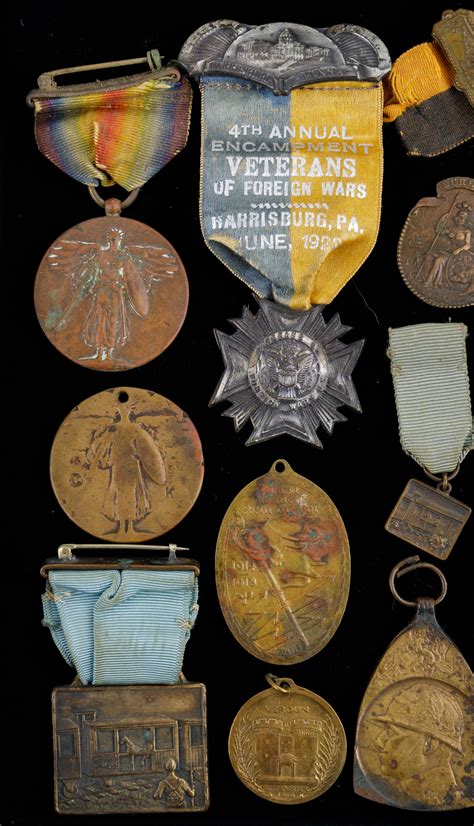 Sold Price Antique And Vintage Military Medals Pins And More April 5