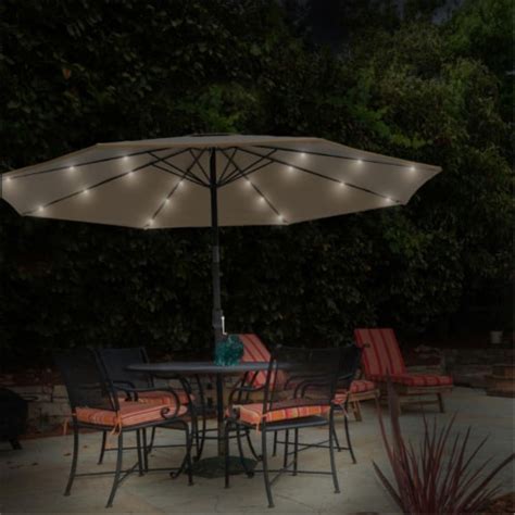Pure Garden 50 Lg1175 Patio Umbrella 10 Ft Pool And Deck Shade With