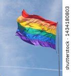 LGBT Pride Flag In The Castro San Francisco California Image Free