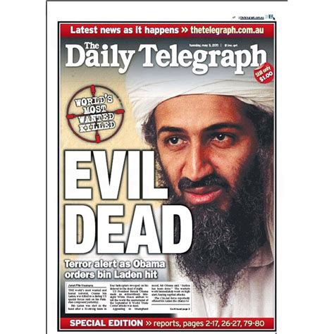 Osama Bin Laden Killed Front Pages From Around The World