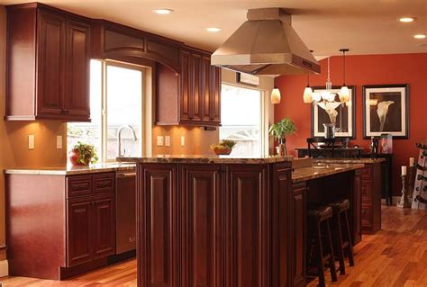 20 Stunning Kitchen Design Ideas With Mahogany Cabinets