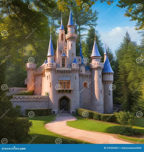 1491 Enchanted Fairy Tale Castle: A Magical And Enchanting Background
