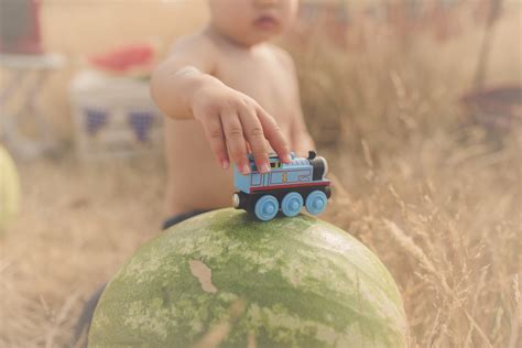 Watermelon Minis Salt Lake City Childhood Photography
