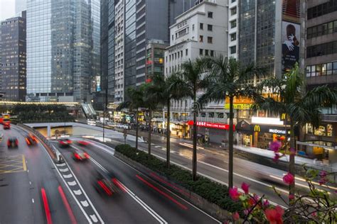 Hong Kong Traffic Road Editorial Photo Image Of Life 105445721