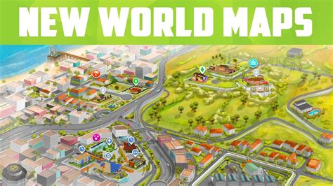 The Sims 4 World Maps