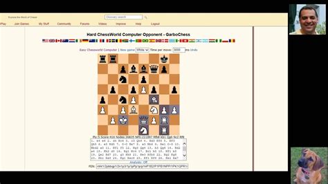 Play The Computer Opponent Nicknamed Garbochess 1