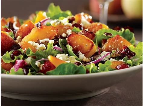 On a graham cracker crust with housemade whipped cream. cpk salad | Peach salad, California pizza kitchen, Healthy ...